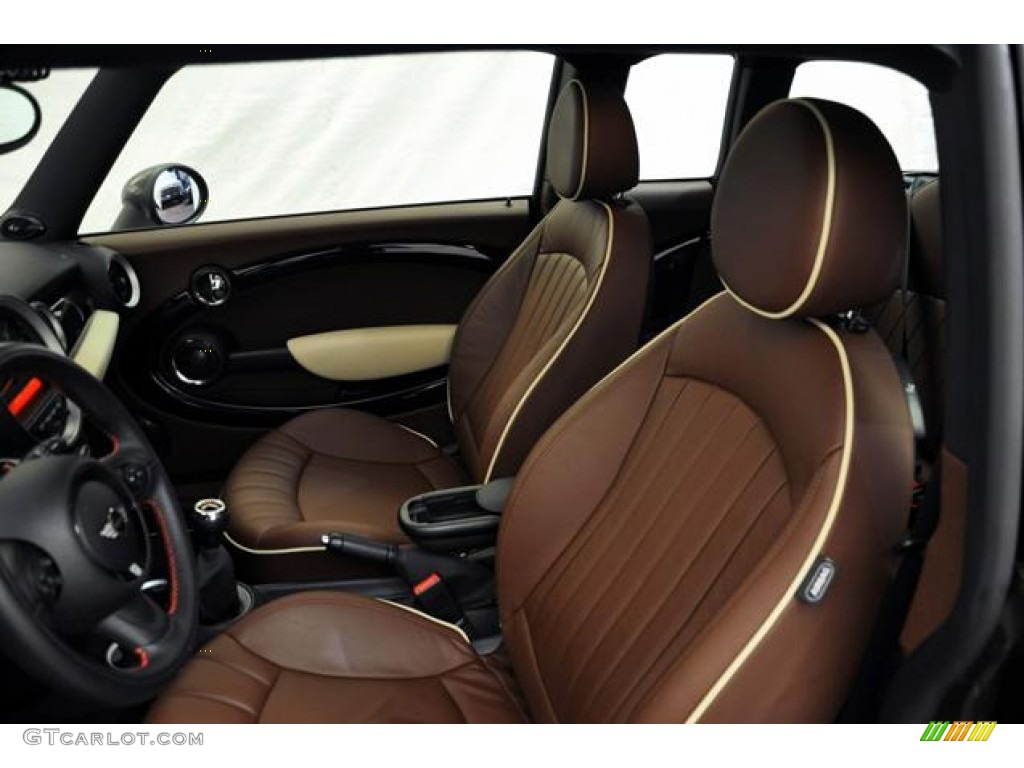 Hot Chocolate Lounge Leather Interior 2011 Mini Cooper John Cooper Works Clubman Photo #54948151