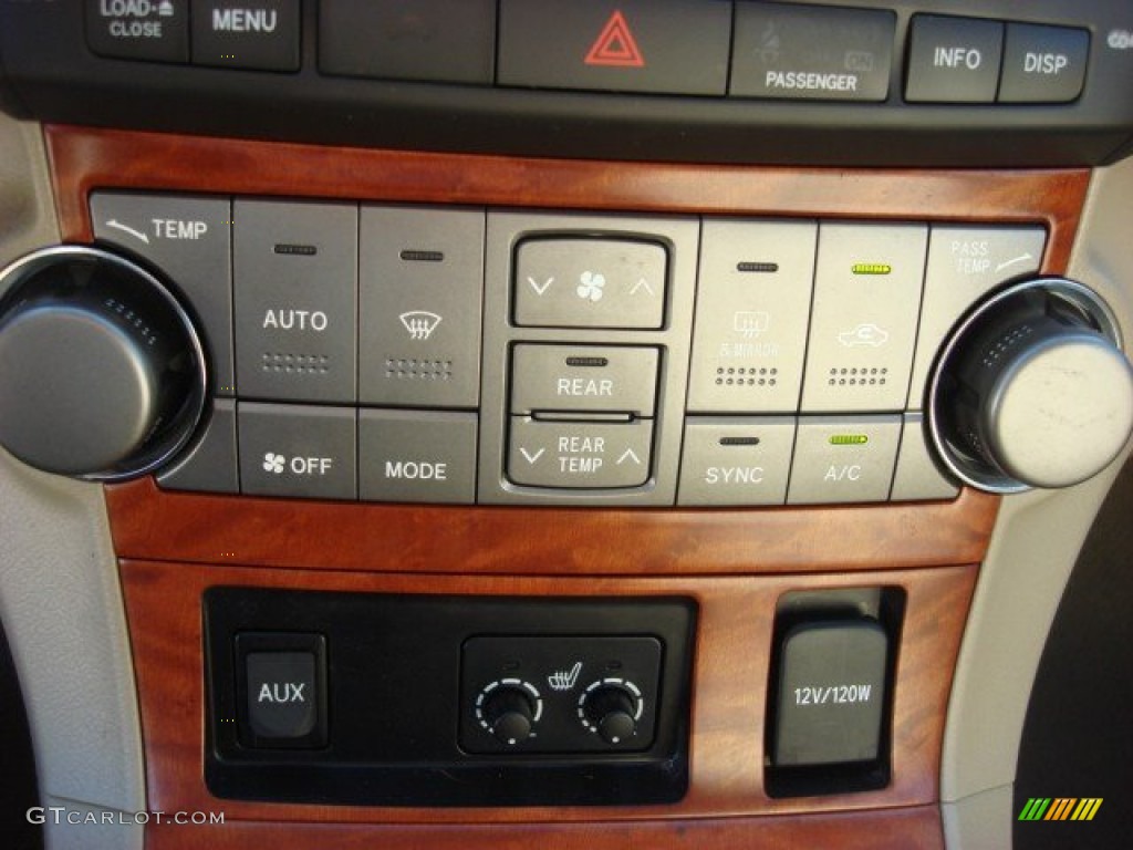 2009 Highlander Limited 4WD - Black / Sand Beige photo #15