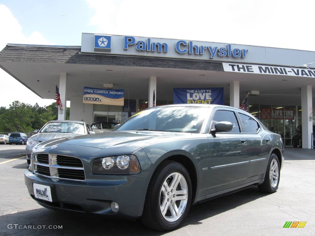 2006 Charger R/T - Magnesium Pearlcoat / Dark Slate Gray/Light Graystone photo #1