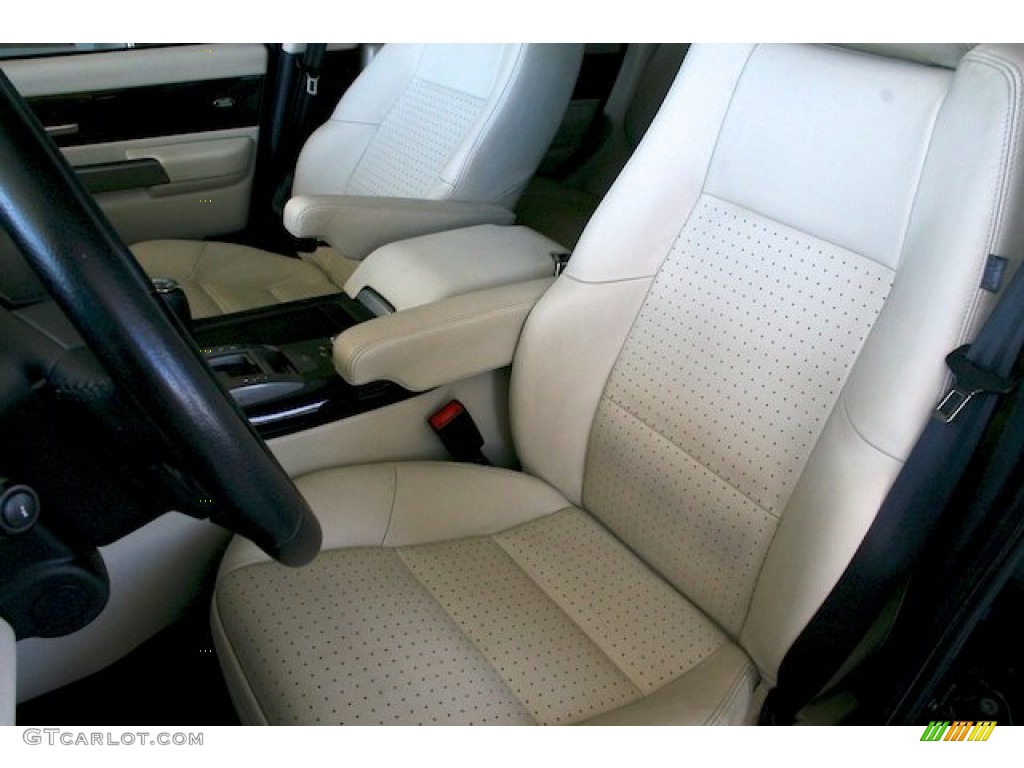 2007 Range Rover Sport Supercharged - Java Black Pearl / Ivory photo #16