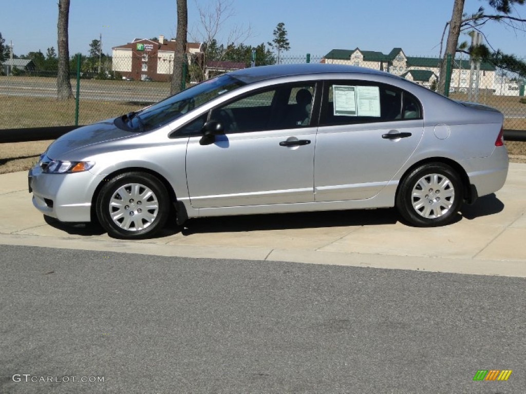 Alabaster Silver Metallic 2010 Honda Civic DX-VP Sedan Exterior Photo #54950242