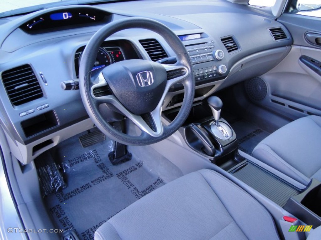 Gray Interior 2010 Honda Civic DX-VP Sedan Photo #54950278