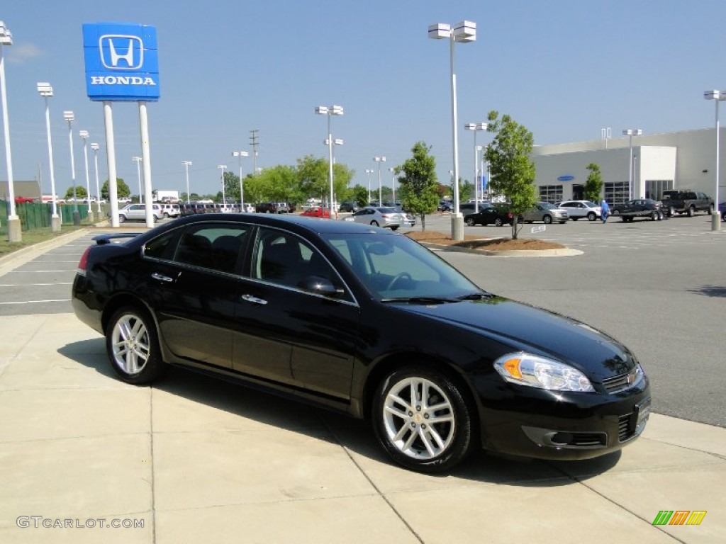 2011 Impala LTZ - Black / Ebony photo #3
