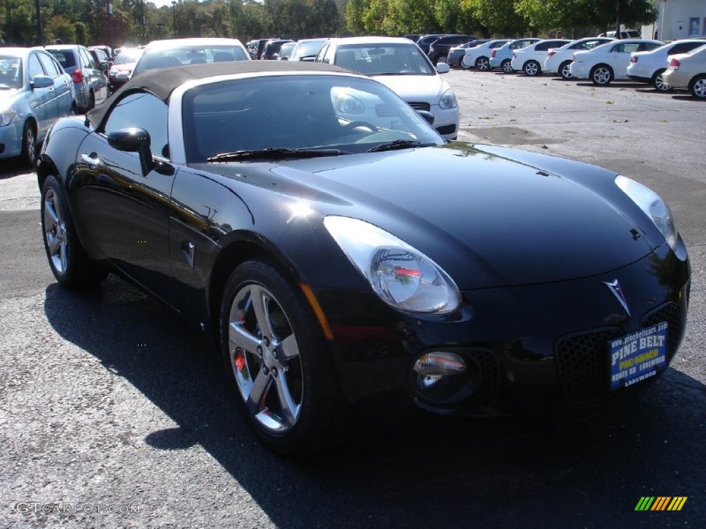 Mysterious Black 2007 Pontiac Solstice GXP Roadster Exterior Photo #54950551