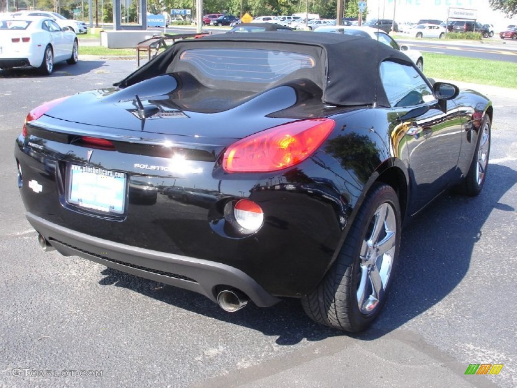 Mysterious Black 2007 Pontiac Solstice GXP Roadster Exterior Photo #54950560
