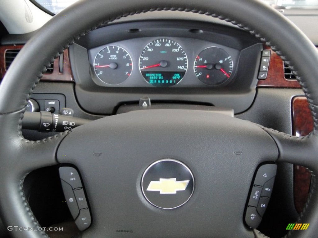 2011 Impala LTZ - Black / Ebony photo #16