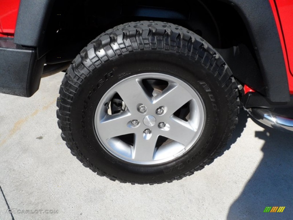 2010 Jeep Wrangler Unlimited Rubicon 4x4 Wheel Photo #54950651
