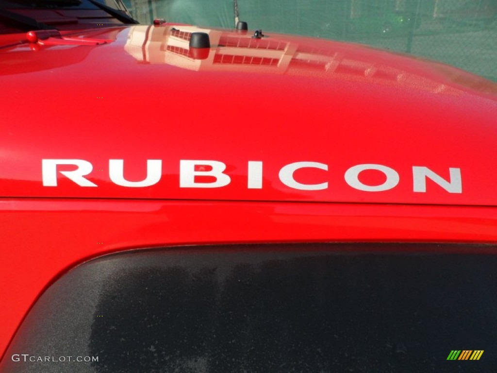 2010 Jeep Wrangler Unlimited Rubicon 4x4 Marks and Logos Photo #54950669
