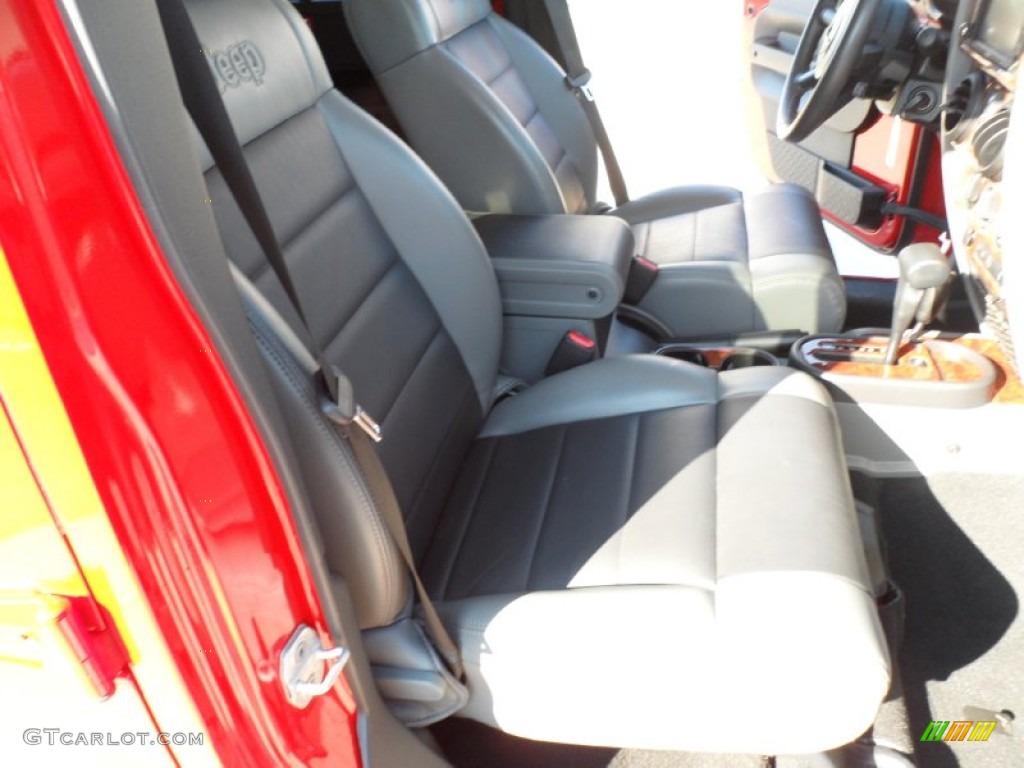Dark Slate Gray/Medium Slate Gray Interior 2010 Jeep Wrangler Unlimited Rubicon 4x4 Photo #54950760