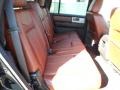 Charcoal Black/Chaparral Leather 2009 Ford Expedition King Ranch Interior Color