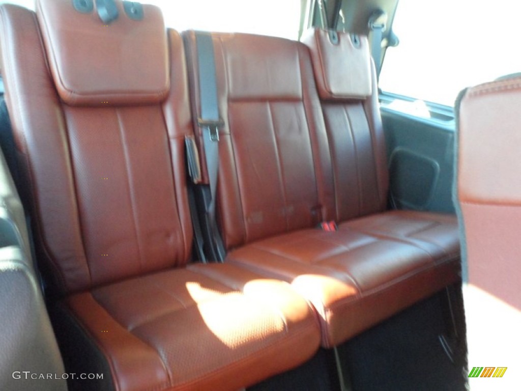 Charcoal Black/Chaparral Leather Interior 2009 Ford Expedition King Ranch Photo #54951173