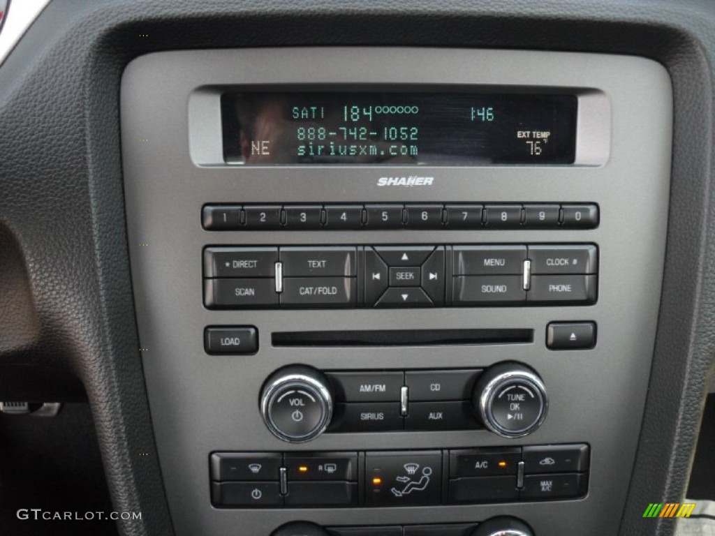 2010 Ford Mustang GT Premium Coupe Controls Photo #54951598