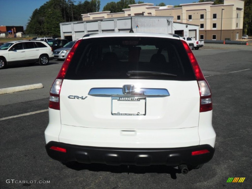 2009 CR-V EX - Taffeta White / Gray photo #3