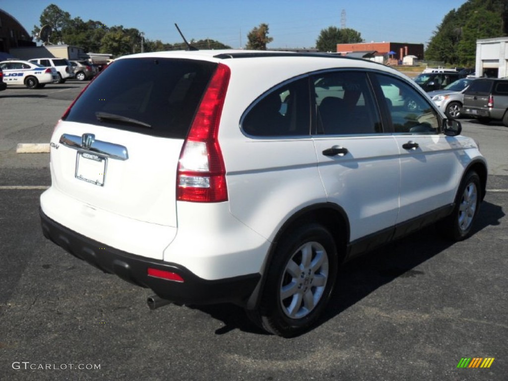 2009 CR-V EX - Taffeta White / Gray photo #4