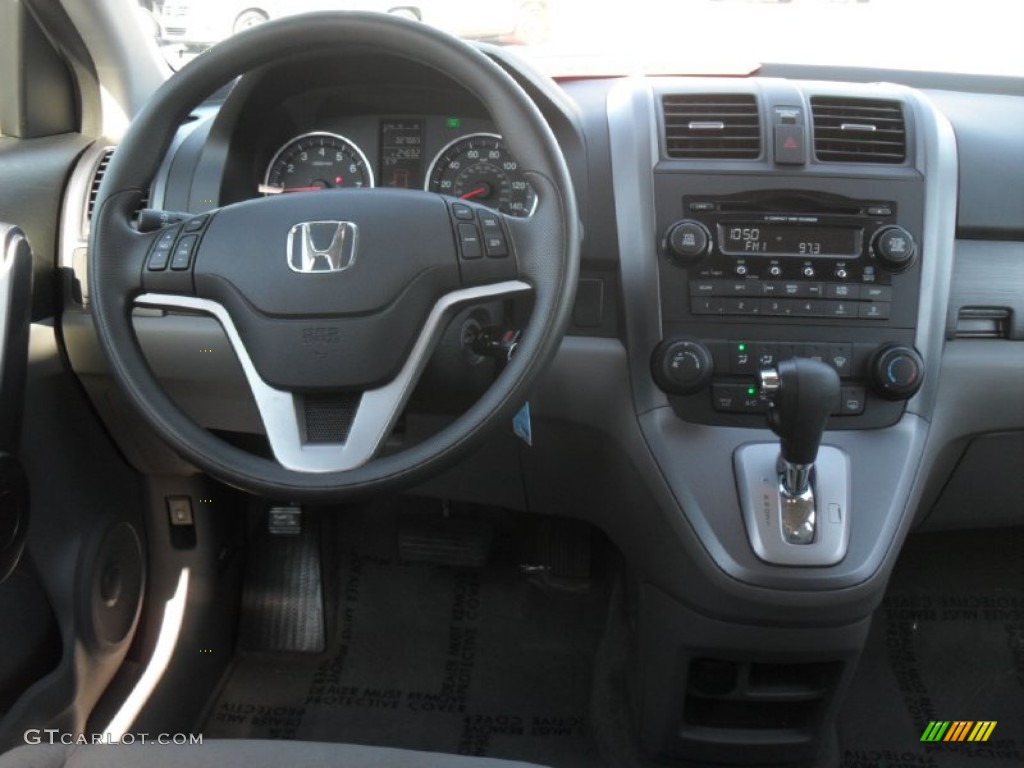 2009 CR-V EX - Taffeta White / Gray photo #15