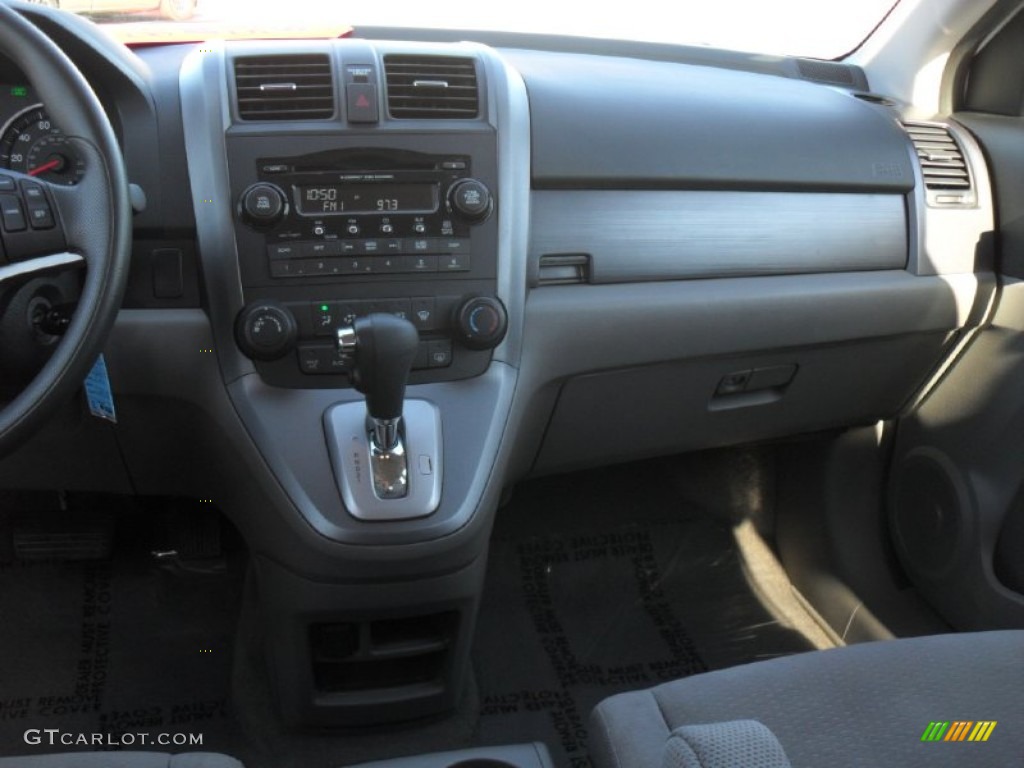 2009 CR-V EX - Taffeta White / Gray photo #16
