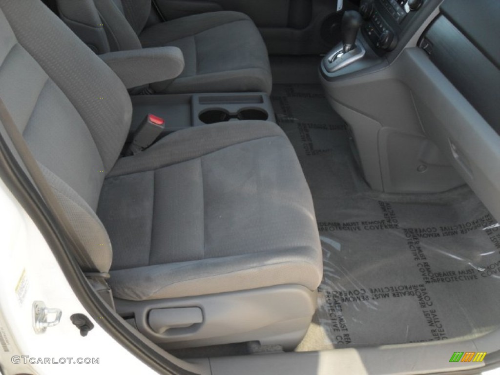 2009 CR-V EX - Taffeta White / Gray photo #19