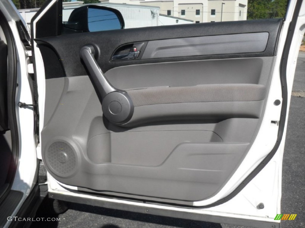 2009 CR-V EX - Taffeta White / Gray photo #21