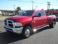 2010 Inferno Red Crystal Pearl Dodge Ram 3500 ST Crew Cab 4x4 Dually  photo #1