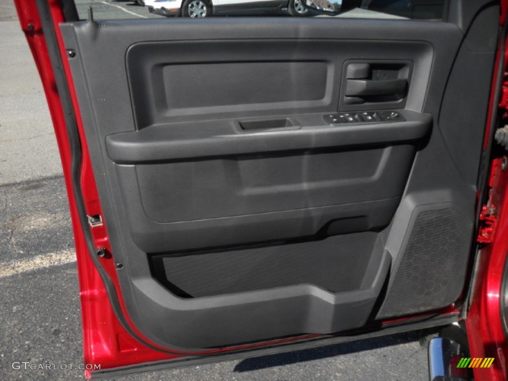 2010 Ram 3500 ST Crew Cab 4x4 Dually - Inferno Red Crystal Pearl / Dark Slate/Medium Graystone photo #9