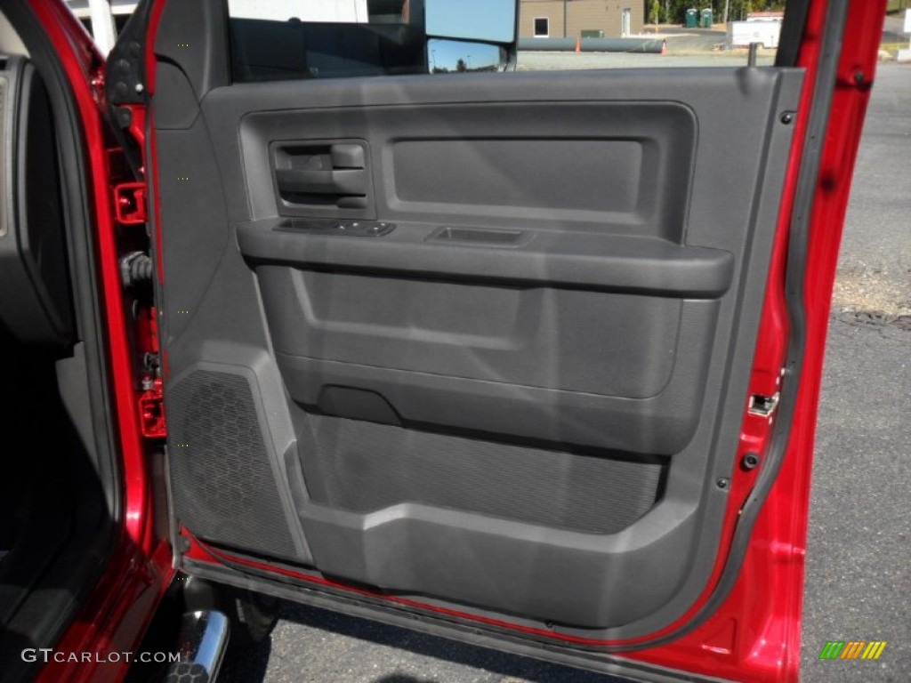2010 Ram 3500 ST Crew Cab 4x4 Dually - Inferno Red Crystal Pearl / Dark Slate/Medium Graystone photo #21