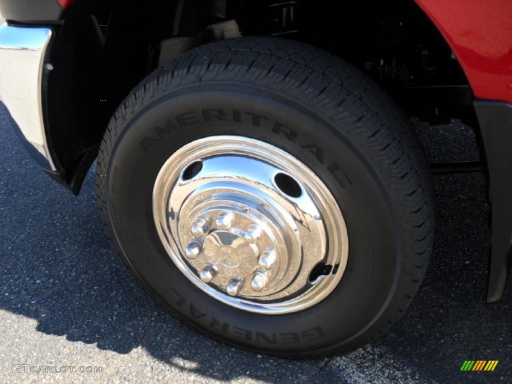 2010 Ram 3500 ST Crew Cab 4x4 Dually - Inferno Red Crystal Pearl / Dark Slate/Medium Graystone photo #25
