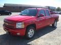 2011 Victory Red Chevrolet Silverado 1500 LT Extended Cab 4x4  photo #1