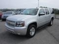 2011 Sheer Silver Metallic Chevrolet Suburban LT 4x4  photo #3