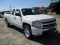 2011 Summit White Chevrolet Silverado 1500 LT Extended Cab  photo #5