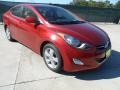 2012 Red Allure Hyundai Elantra GLS  photo #1