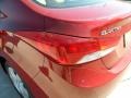 2012 Red Allure Hyundai Elantra GLS  photo #11