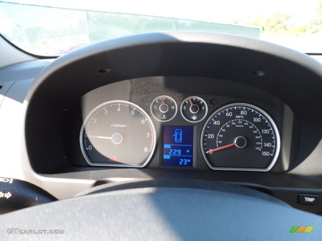 2012 Hyundai Elantra GLS Touring Gauges Photo #54953470