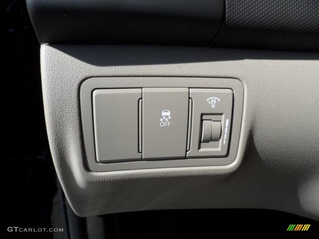 2012 Elantra GLS Touring - Black Noir Pearl / Beige photo #33