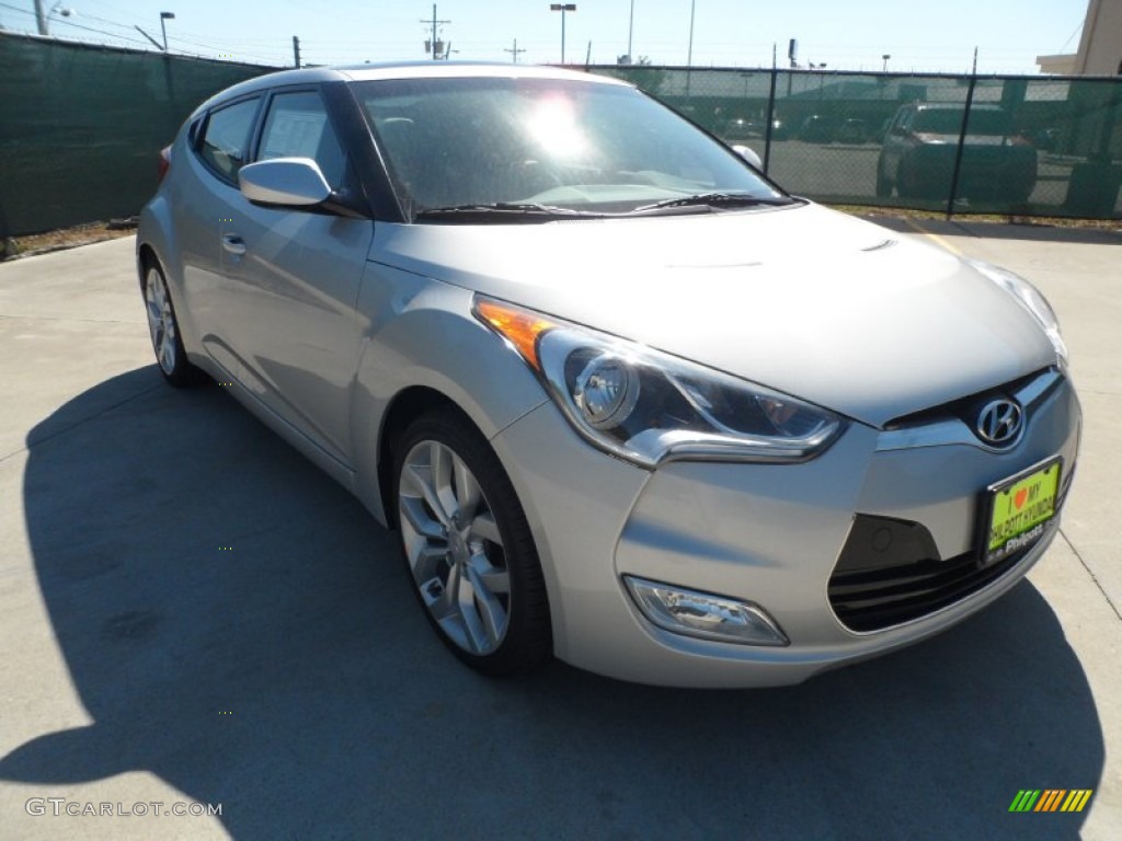 2012 Veloster  - Ironman Silver / Gray photo #1