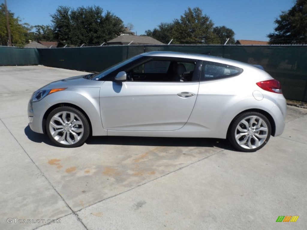Ironman Silver 2012 Hyundai Veloster Standard Veloster Model Exterior Photo #54953854