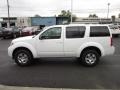 2012 Avalanche White Nissan Pathfinder S 4x4  photo #4