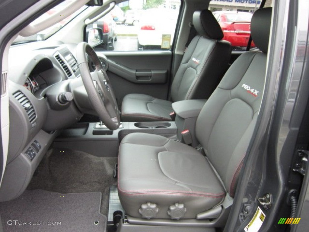 Pro 4X Gray/Steel Interior 2012 Nissan Xterra Pro-4X 4x4 Photo #54954484