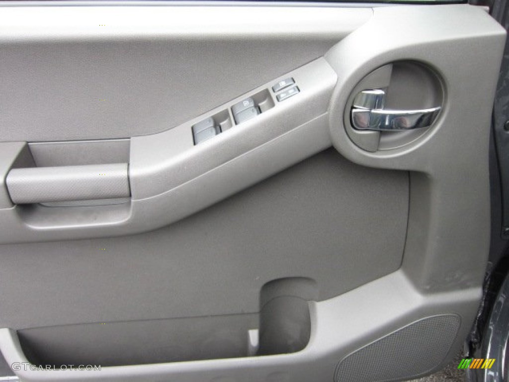 2012 Nissan Xterra Pro-4X 4x4 Pro 4X Gray/Steel Door Panel Photo #54954500