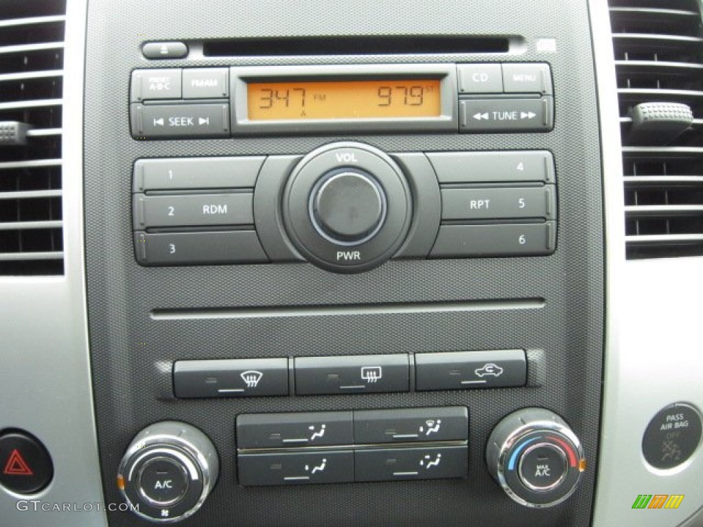2012 Nissan Frontier SV Crew Cab 4x4 Controls Photo #54954697