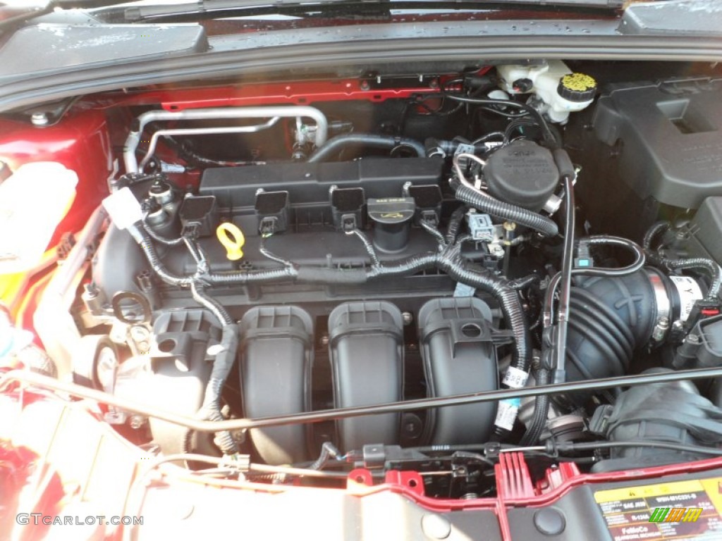 2012 Ford Focus SE SFE Sedan 2.0 Liter GDI DOHC 16-Valve Ti-VCT 4 Cylinder Engine Photo #54955012