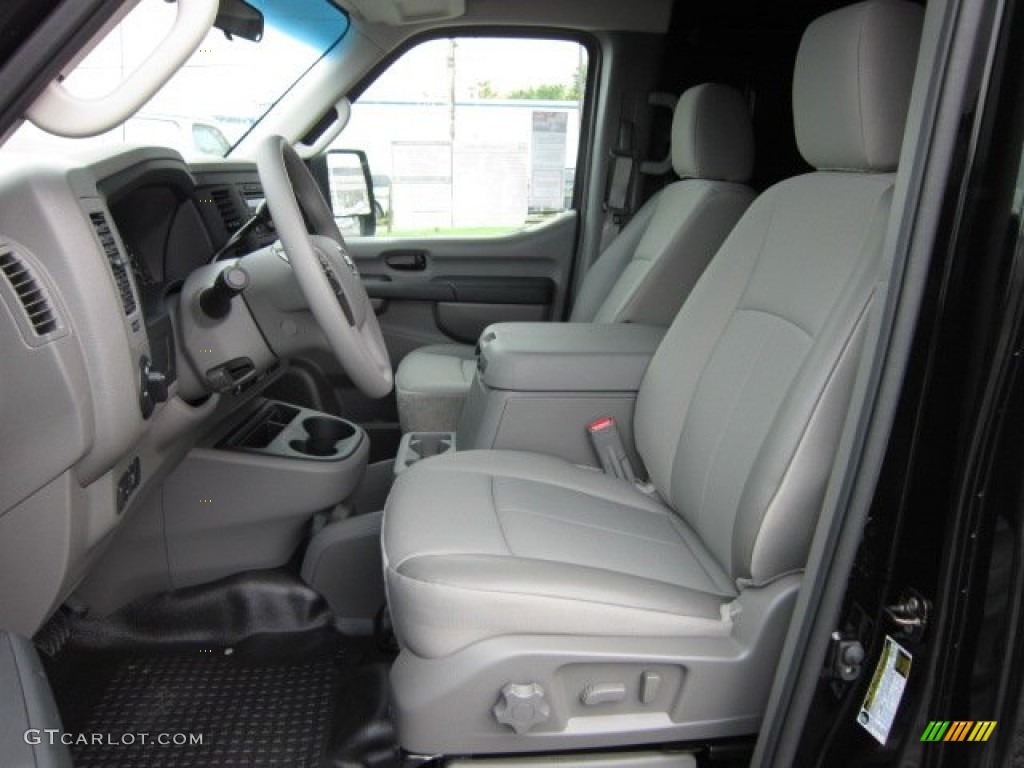 Charcoal Interior 2012 Nissan NV 2500 HD SV High Roof Photo #54955018