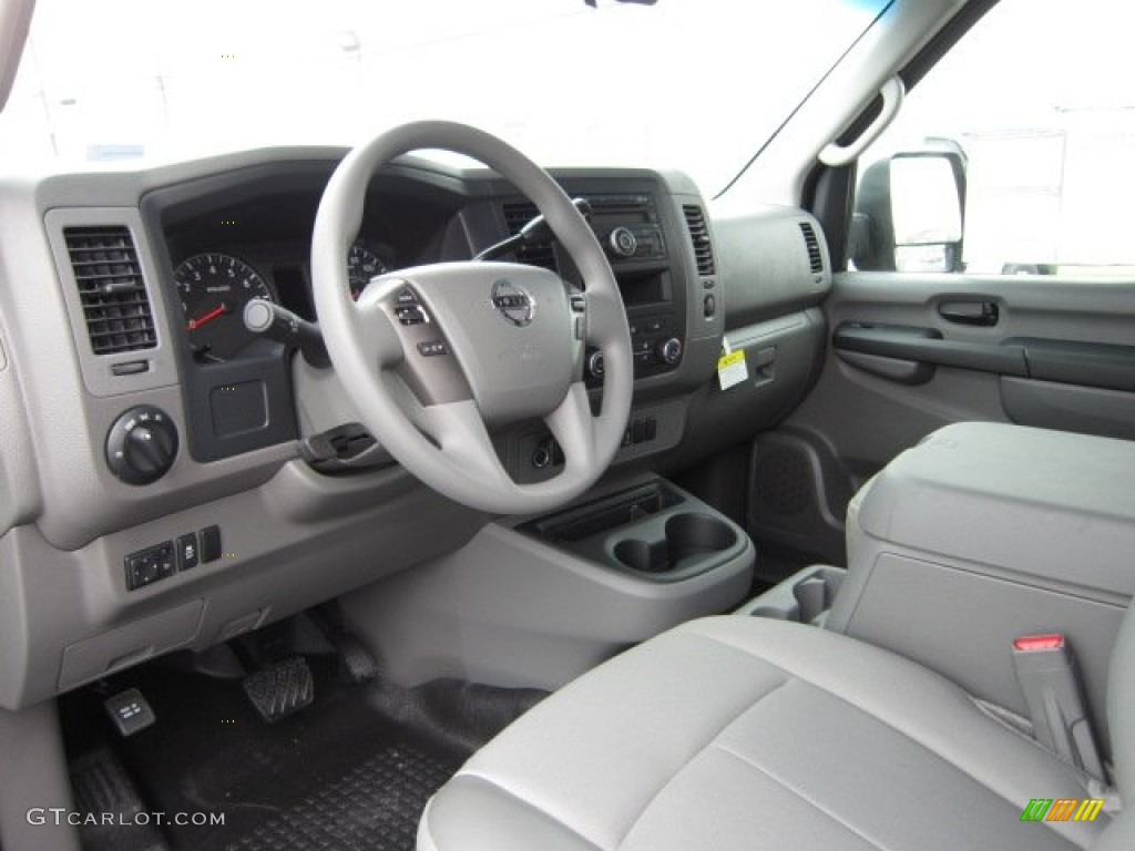 Charcoal Interior 2012 Nissan NV 2500 HD SV High Roof Photo #54955027