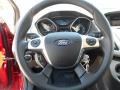 Charcoal Black Steering Wheel Photo for 2012 Ford Focus #54955129