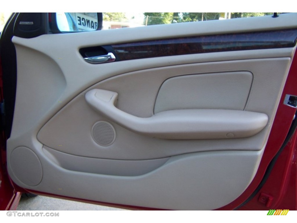 1999 3 Series 328i Sedan - Bright Red / Sand photo #12