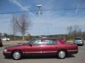 1998 Light Medici Red Metallic Cadillac DeVille Sedan  photo #2