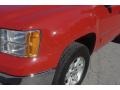 2007 Fire Red GMC Sierra 1500 SLE Regular Cab 4x4  photo #3