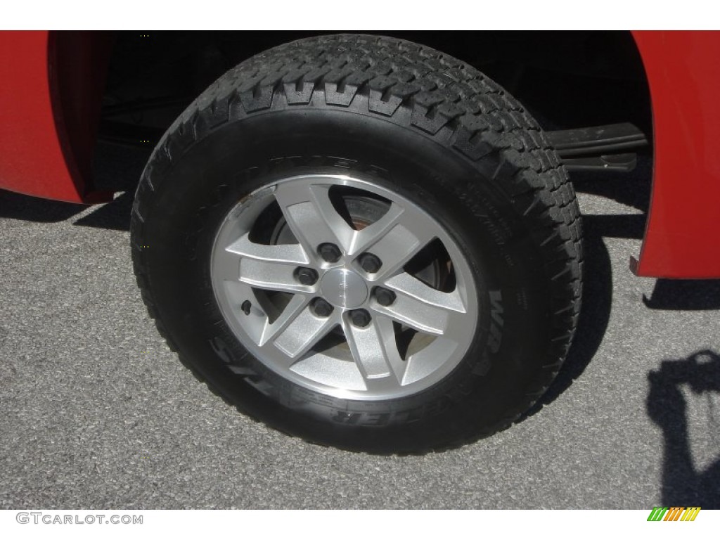 2007 GMC Sierra 1500 SLE Regular Cab 4x4 Wheel Photo #54955888