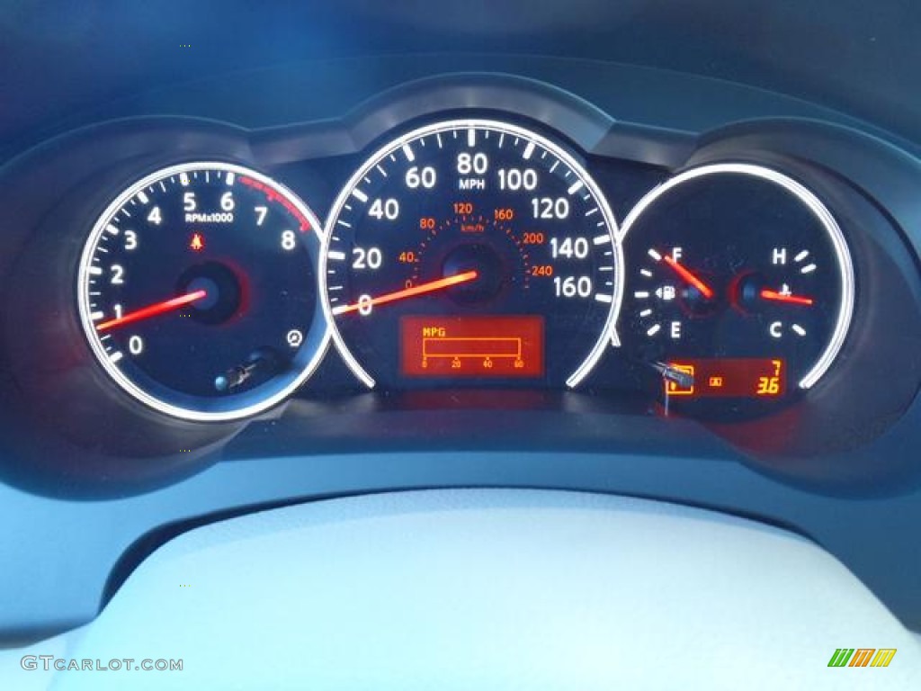 2012 Nissan Altima 2.5 S Gauges Photo #54956227