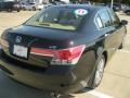 2011 Crystal Black Pearl Honda Accord EX-L V6 Sedan  photo #10