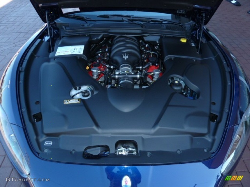 2012 Maserati GranTurismo Convertible GranCabrio 4.7 Liter DOHC 32-Valve VVT V8 Engine Photo #54956890